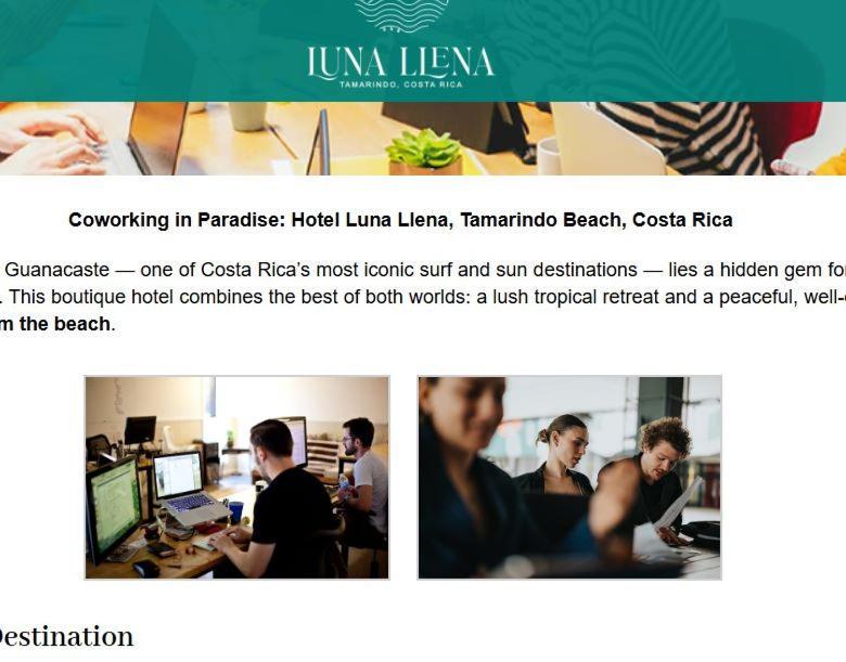 Hotel Luna Llena Тамариндо Экстерьер фото